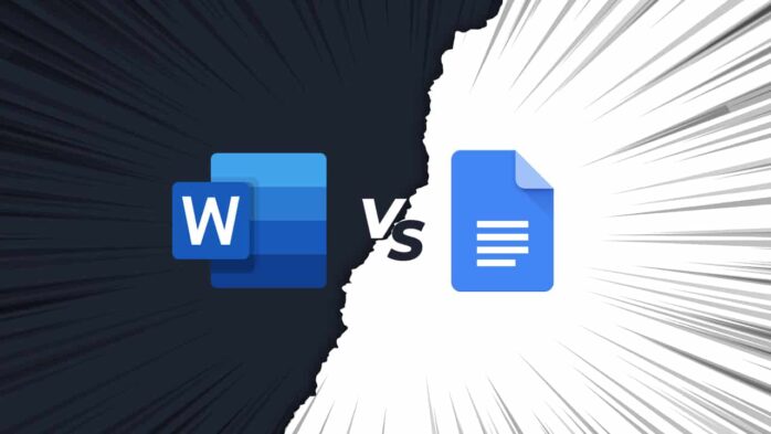 Google Docs and Microsoft Word